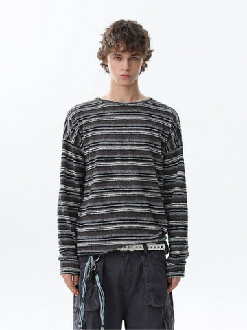 RT No. 50221 KNITWEAR STRIPE LONGSLEEVE