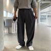 RT No. 11352 FOLDED PLEATED STRAIGHT PANTS