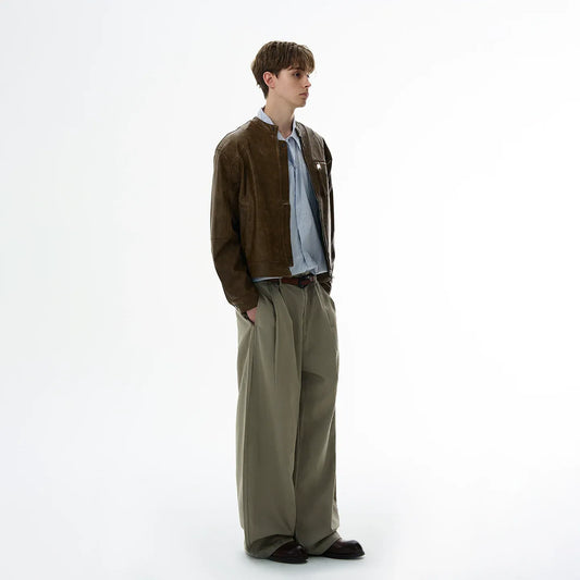 RT No. 40709 SILHOUETTE LEATHER JACKET