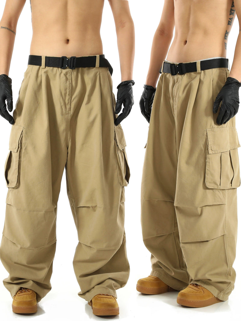 RT No. 11276 WIDE STRAIGHT BAGGY CARGO PANTS