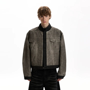 RT No. 40813 YORU CONTRAST DENIM JACKET