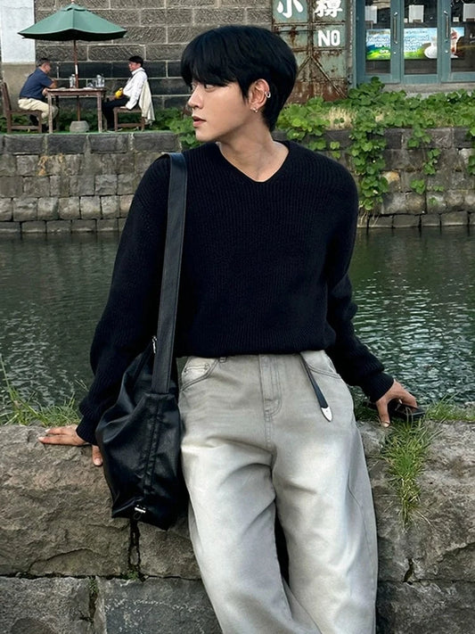 RT No. 32052 KNIT V-NECK SWEATER