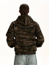 RT No. 50236 CAMO ZIPPER HOODIE