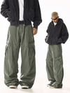 RT No. 19802 RECONSTRUCTED ARMY GREEN CARGO PANTS