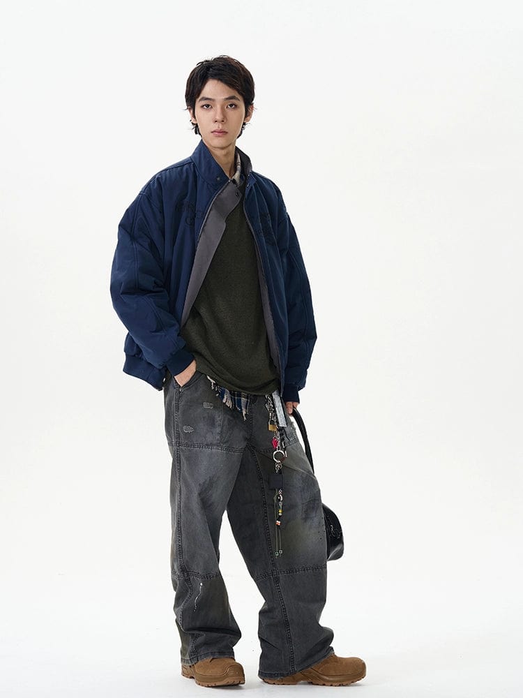 RT No. 12007 WASHED WORKWEAR STRAIGHT PANTS