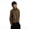 RT No. 25023 KUKI SUEDE COLLAR JACKET
