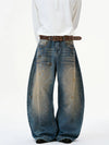 RT No. 32814 WASHED SCIMITAR DENIM JEANS