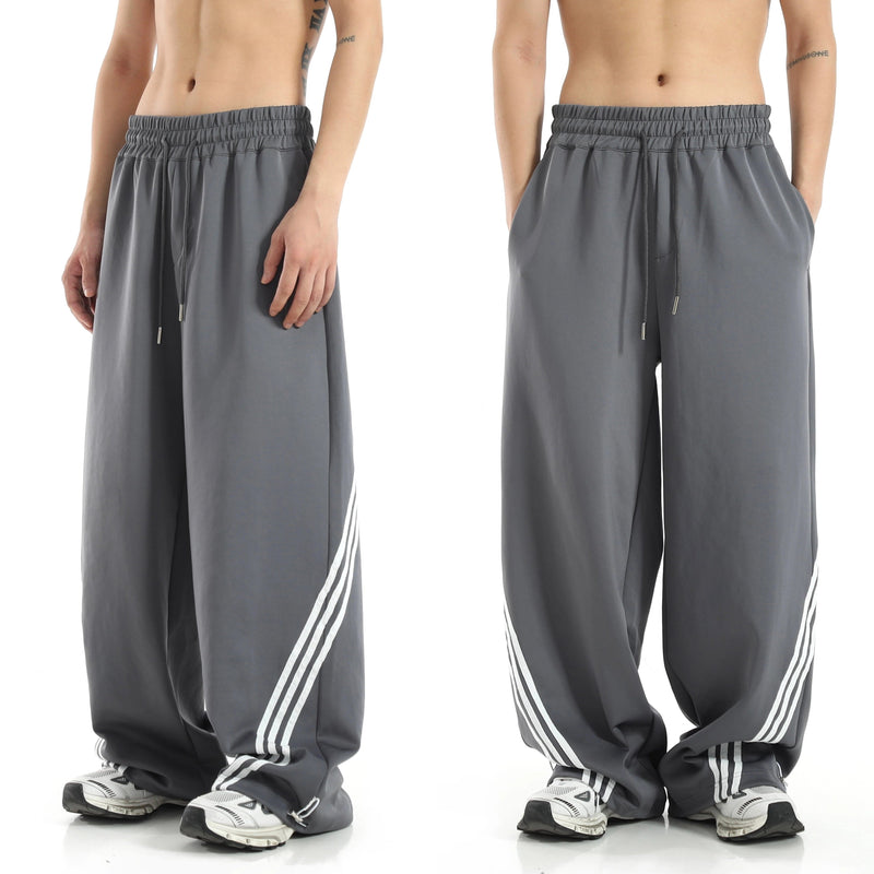 RT No. 11277 STRIPED STRAIGHT SPORT PANTS