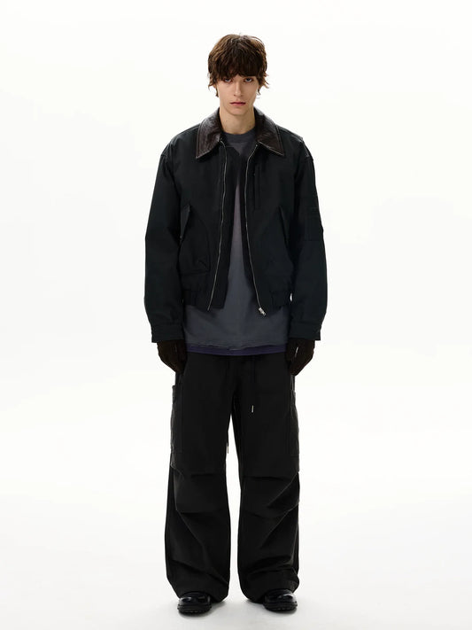 RT No. 50141 LEATHER COLLAR WORKWEAR JACKET