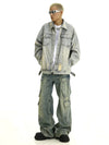 RT No. 11437 DISTRESSED DENIM JK