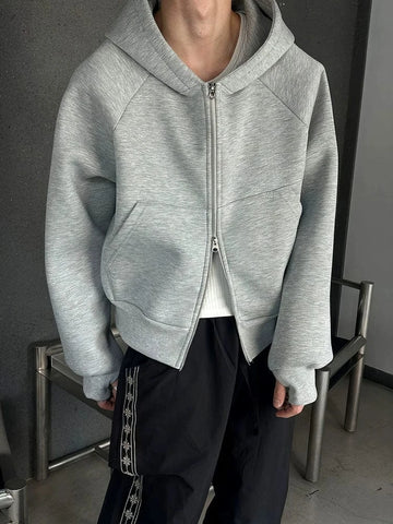 RT No. 32076 GRAY ZIP HOODIE