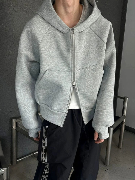 RT No. 32076 GRAY ZIP HOODIE