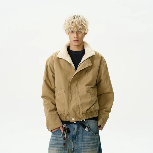 RT No. 40513 TORI KHAKI FLEECE INDUSTRIAL JACKET
