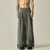 RT No. 11649 PARACHUTE DRAPE WIDE STRAIGHT PANTS