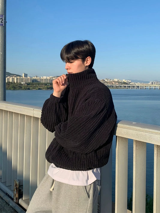 RT No. 12196 CORDUROY ZIP-UP COLLAR JACKET