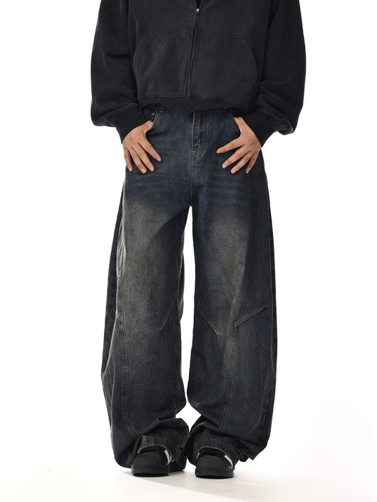 RT No. 12050 BLUE SCIMITAR STRAIGHT DENIM JEANS