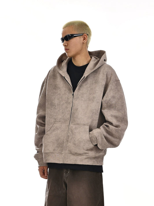 RT No. 12058 DESERT CAMO ZIP-UP HOODIE