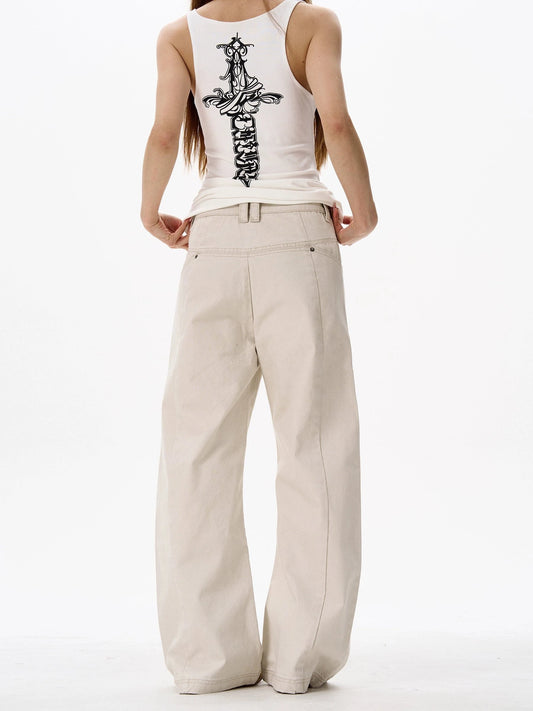 RT No. 18025 RODEO STRAIGHT PANTS
