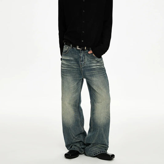 RT No. 50021 WHISKER WASH DENIM JEANS