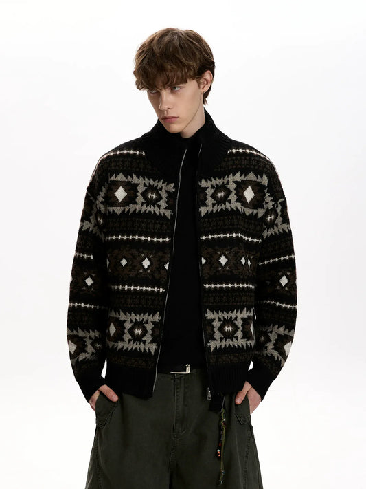 RT No. 50113 KNITWEAR MOCK NECK SWEATER