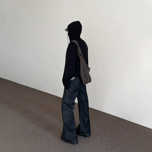 RT No. 40750 STITCHED SCIMITAR DENIM JEANS