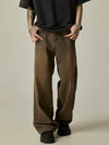 RT No. 11657 RUST BROWN STRAIGHT DENIM JEANS