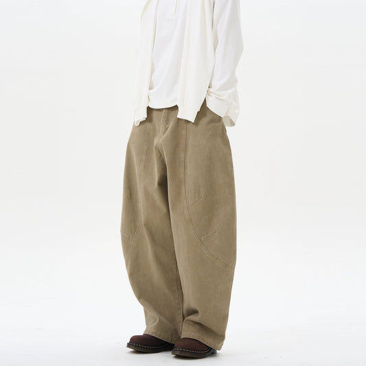 RT No. 12255 RECONSTRUCTED SCIMITAR BAGGY STRAIGHT PANTS