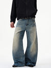 RT No. 32819 WASHED SCIMITAR DENIM JEANS