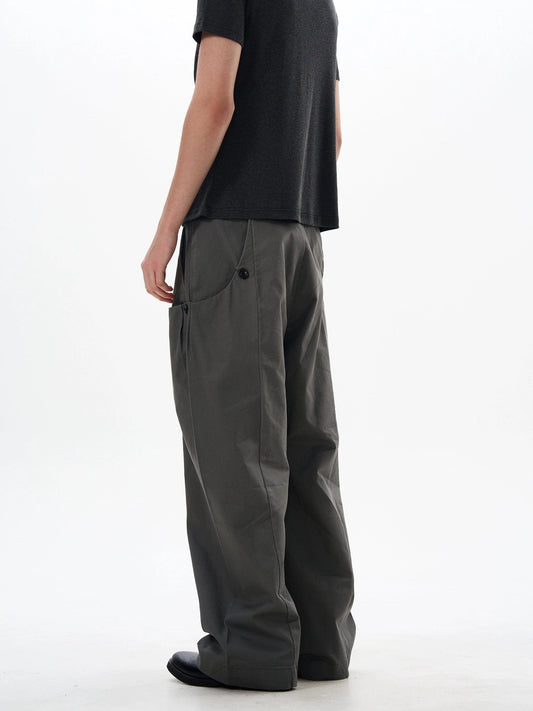 RT No. 18043 WORKWEAR STRAIGHT CASUAL PANTS