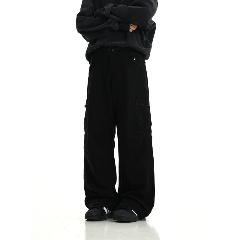 RT No. 11408 DISTRESSED STRAIGHT CARGO PANTS