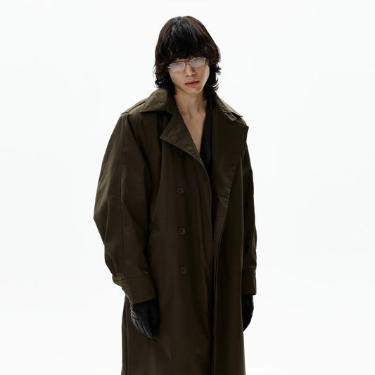RT No. 50102 LONG TRENCH COAT