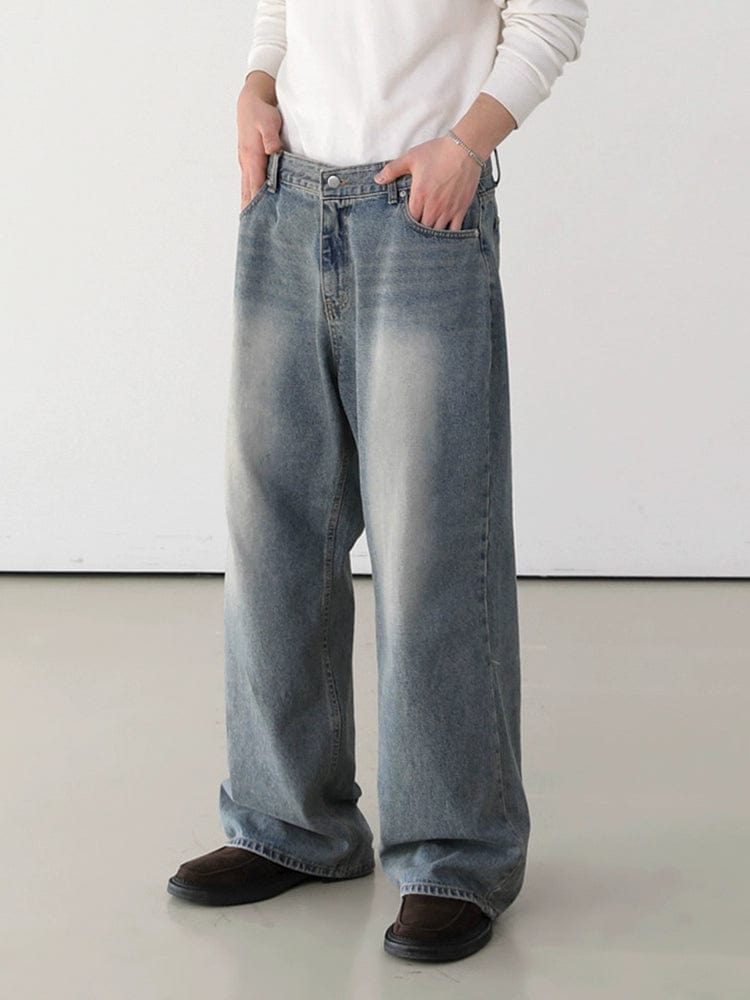 RT No. 11162 LIGHT BLUE STRAIGHT DENIM JEANS