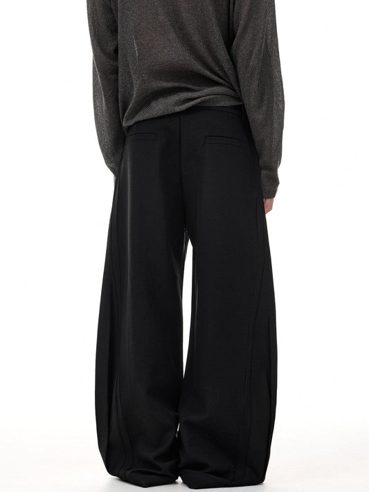 RT No. 55114 SILHOUETTE BAGGY STRAIGHT PANTS