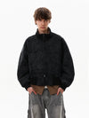 RT No. 50404 SUEDE STAND COLLAR JACKET