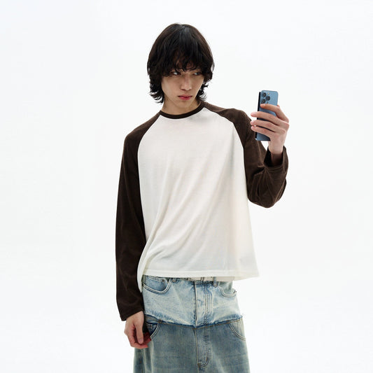 RT No. 32101 BASEBALL CONTRAST LONGSLEEVE