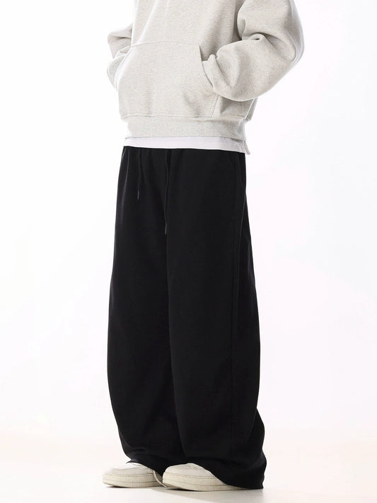 RT No. 19825 BLACK STRAIGHT SWEATPANTS