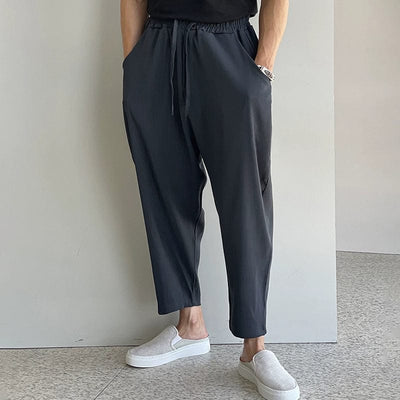 RT No. 11054 DRAWSTRING ANKLE CASUAL PANTS
