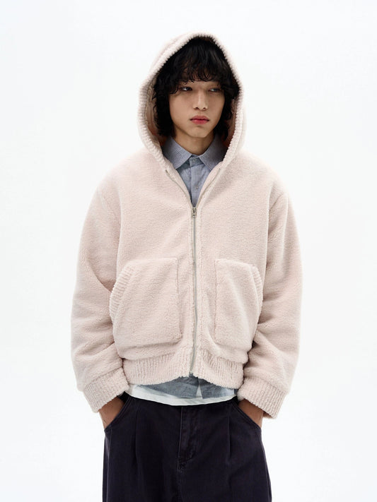 RT No. 32506 WOOLEN ZIP HOODIE JACKET
