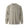RT No. 33011 KNITWEAR HENLEY COLLAR SWEATER