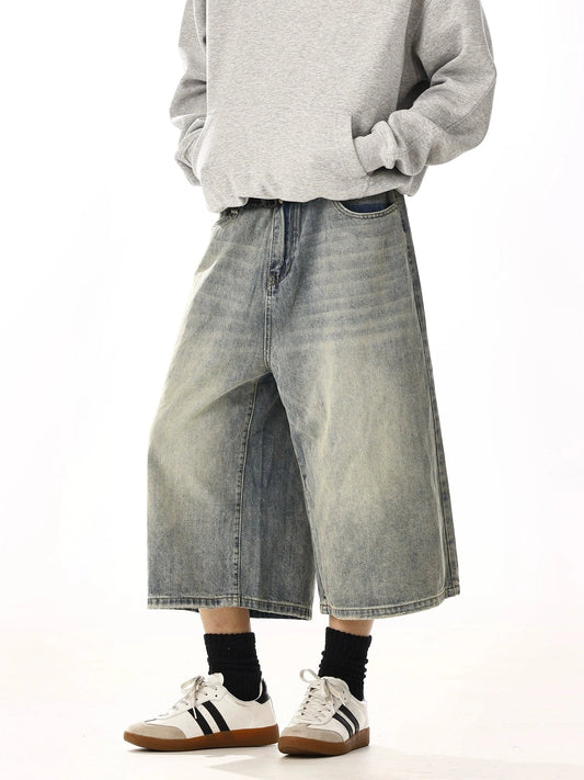 RT No. 13043 LONG DENIM SHORTS