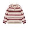 RT No. 50304 KNITWEAR STRIPE COLLAR SWEATER