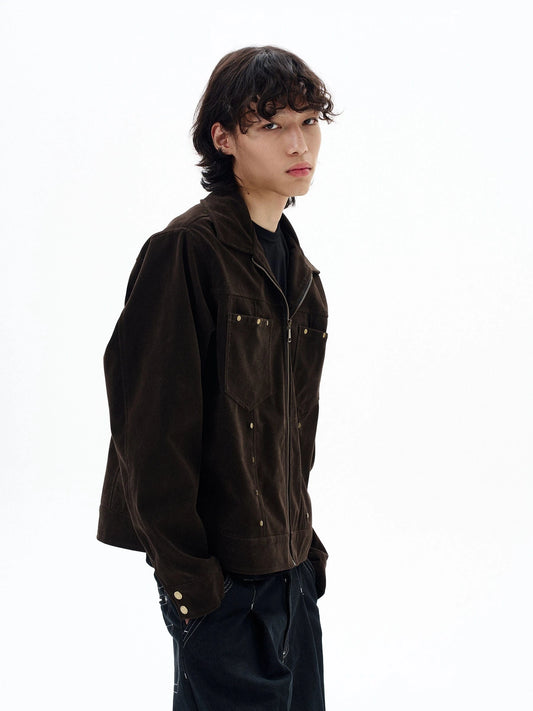 RT No. 29031 RODEO ZIP SUEDE JACKET