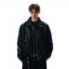 RT No. 42014 TSUKI BLACK LEATHER JACKET