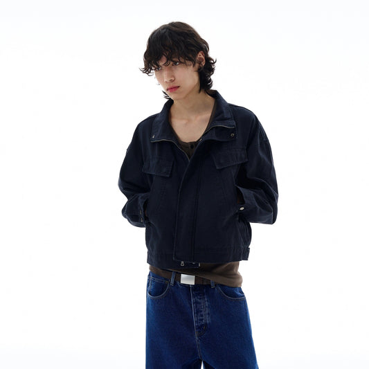 RT No. 25021 HUNTING ZIP COLLAR JACKET