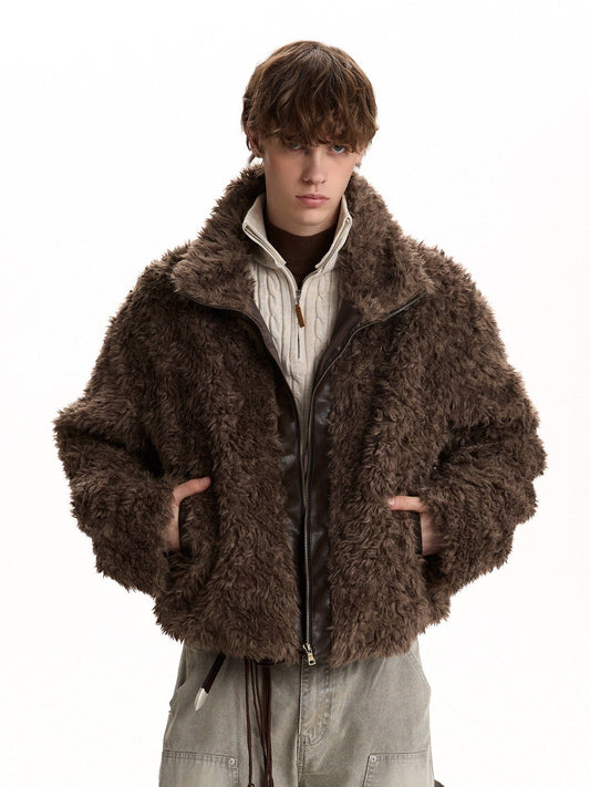 RT No. 58033 FLEECE FUR COLLAR JACKET