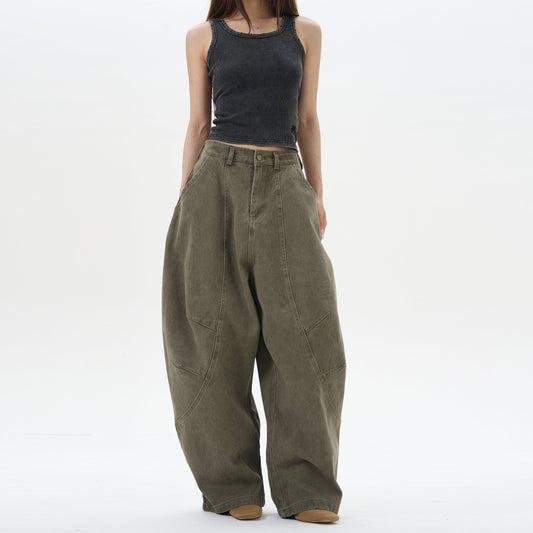 RT No. 12425 SCIMITAR BAGGY STRAIGHT PANTS