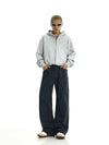 RT No. 11428 DARK GRAY STRAIGHT CARPENTER PANTS