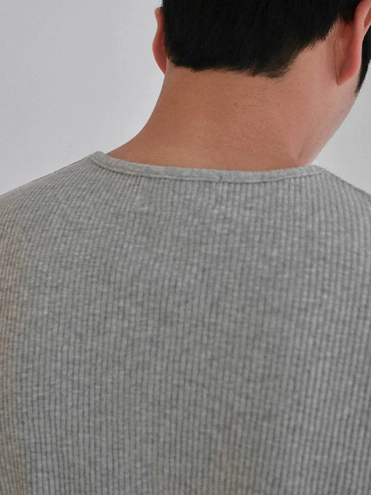 RT No. 25010 WAFFLE HENLEY LONGSLEEVE