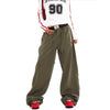 RTK (W) No. 507 DOUBLE WAIST STRAIGHT PANTS