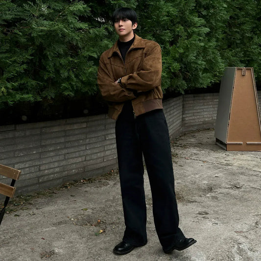 RT No. 33017 SUEDE ZIP JACKET